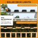 4pcs Solar Step Lights Outdoor LED Deck Stair Lights Waterproof LED for Garden Fence Step Railing Stairs Yard Patio Pathway Holiday Light 4pcs Solar Step Lights Outdoor LED Deck Stair Lights Waterproof LED for Garden Fence Step Railing Stairs Yard Patio Pathway Holiday Light