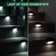 4pcs Solar Step Lights Outdoor LED Deck Stair Lights Waterproof LED for Garden Fence Step Railing Stairs Yard Patio Pathway Holiday Light 4pcs Solar Step Lights Outdoor LED Deck Stair Lights Waterproof LED for Garden Fence Step Railing Stairs Yard Patio Pathway Holiday Light