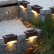 4pcs Solar Step Lights Outdoor LED Deck Stair Lights Waterproof LED for Garden Fence Step Railing Stairs Yard Patio Pathway Holiday Light 4pcs Solar Step Lights Outdoor LED Deck Stair Lights Waterproof LED for Garden Fence Step Railing Stairs Yard Patio Pathway Holiday Light