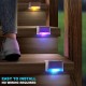 4pcs Solar Step Lights Outdoor LED Deck Stair Lights Waterproof LED for Garden Fence Step Railing Stairs Yard Patio Pathway Holiday Light 4pcs Solar Step Lights Outdoor LED Deck Stair Lights Waterproof LED for Garden Fence Step Railing Stairs Yard Patio Pathway Holiday Light