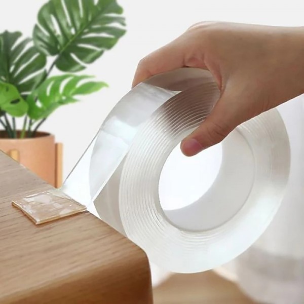 Double Sided Tape Tape Waterproof Wall Tape Reusable Heat Resistant Bathroom Home Decoration Tapes Transparent Strips Transparent Tape Poster Carpet Tape for Paste Items 3x200cm(1x79in) Double Sided Tape Tape Waterproof Wall Tape Reusable Heat Resistant Bathroom Home Decoration Tapes Transparent Strips Transparent Tape Poster Carpet Tape for Paste Items 3x200cm(1x79in)