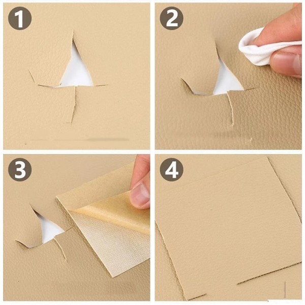 Leather Repair Patch DIY Self Adhesive Leather Self-Adhesive Fix Patch Sofa Repair Subsidies PU Fabric Stickers PU Leather Patches 50*137cm Leather Repair Patch DIY Self Adhesive Leather Self-Adhesive Fix Patch Sofa Repair Subsidies PU Fabric Stickers PU Leather Patches 50*137cm