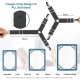 4Pcs/Set Elastic Bed Sheet Grippers Belt Fastener Bed Sheet Clips Mattress Cover Blankets Quilt Holder Textiles Organize Gadgets 4Pcs/Set Elastic Bed Sheet Grippers Belt Fastener Bed Sheet Clips Mattress Cover Blankets Quilt Holder Textiles Organize Gadgets