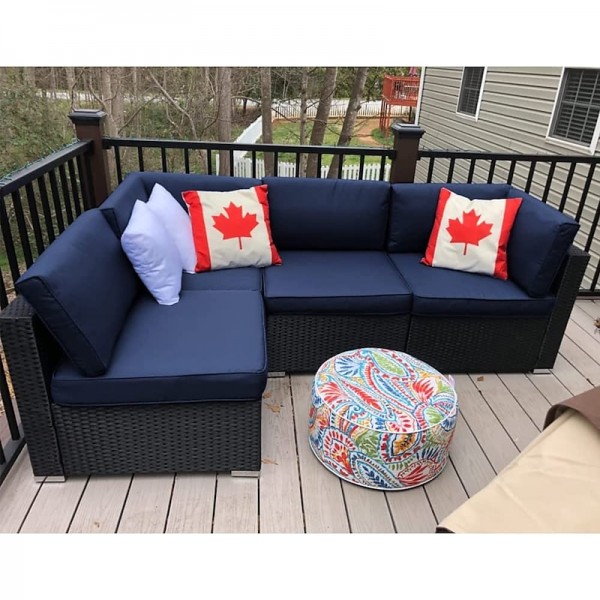 4 pcs Waterproof Seat Cushion Cover Outdoor Patio Garden Striped Water-Resistant Simple Square Zipper Traditional Classic Solid Color 4 pcs Waterproof Seat Cushion Cover Outdoor Patio Garden Striped Water-Resistant Simple Square Zipper Traditional Classic Solid Color