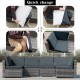 4 pcs Waterproof Seat Cushion Cover Outdoor Patio Garden Striped Water-Resistant Simple Square Zipper Traditional Classic Solid Color 4 pcs Waterproof Seat Cushion Cover Outdoor Patio Garden Striped Water-Resistant Simple Square Zipper Traditional Classic Solid Color