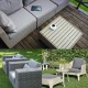 4 pcs Waterproof Seat Cushion Cover Outdoor Patio Garden Striped Water-Resistant Simple Square Zipper Traditional Classic Solid Color 4 pcs Waterproof Seat Cushion Cover Outdoor Patio Garden Striped Water-Resistant Simple Square Zipper Traditional Classic Solid Color