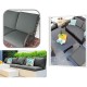 4 pcs Waterproof Seat Cushion Cover Outdoor Patio Garden Striped Water-Resistant Simple Square Zipper Traditional Classic Solid Color 4 pcs Waterproof Seat Cushion Cover Outdoor Patio Garden Striped Water-Resistant Simple Square Zipper Traditional Classic Solid Color