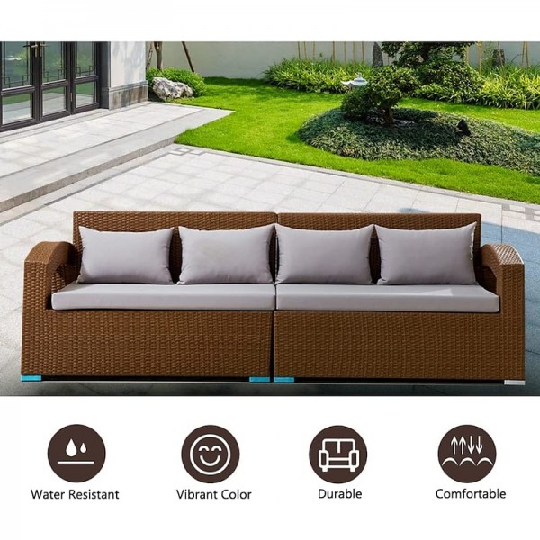 4 pcs Waterproof Seat Cushion Cover Outdoor Patio Garden Striped Water-Resistant Simple Square Zipper Traditional Classic Solid Color 4 pcs Waterproof Seat Cushion Cover Outdoor Patio Garden Striped Water-Resistant Simple Square Zipper Traditional Classic Solid Color