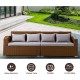 4 pcs Waterproof Seat Cushion Cover Outdoor Patio Garden Striped Water-Resistant Simple Square Zipper Traditional Classic Solid Color 4 pcs Waterproof Seat Cushion Cover Outdoor Patio Garden Striped Water-Resistant Simple Square Zipper Traditional Classic Solid Color