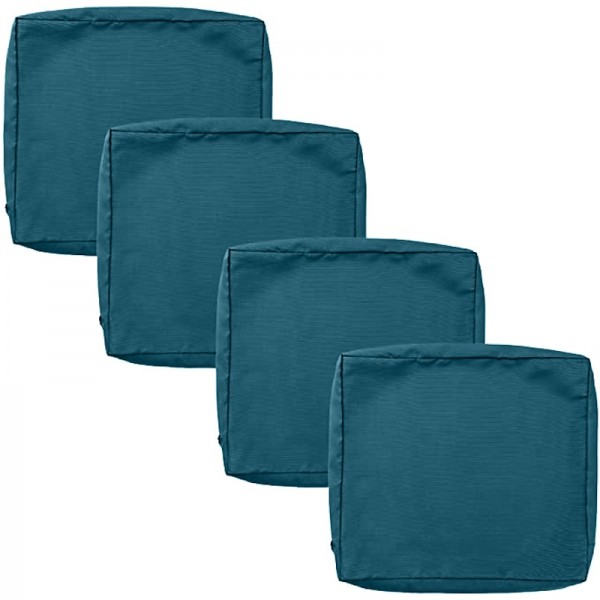 4 pcs Waterproof Seat Cushion Cover Outdoor Patio Garden Striped Water-Resistant Simple Square Zipper Traditional Classic Solid Color 4 pcs Waterproof Seat Cushion Cover Outdoor Patio Garden Striped Water-Resistant Simple Square Zipper Traditional Classic Solid Color