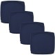 4 pcs Waterproof Seat Cushion Cover Outdoor Patio Garden Striped Water-Resistant Simple Square Zipper Traditional Classic Solid Color 4 pcs Waterproof Seat Cushion Cover Outdoor Patio Garden Striped Water-Resistant Simple Square Zipper Traditional Classic Solid Color