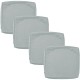 4 pcs Waterproof Seat Cushion Cover Outdoor Patio Garden Striped Water-Resistant Simple Square Zipper Traditional Classic Solid Color 4 pcs Waterproof Seat Cushion Cover Outdoor Patio Garden Striped Water-Resistant Simple Square Zipper Traditional Classic Solid Color