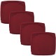 4 pcs Waterproof Seat Cushion Cover Outdoor Patio Garden Striped Water-Resistant Simple Square Zipper Traditional Classic Solid Color 4 pcs Waterproof Seat Cushion Cover Outdoor Patio Garden Striped Water-Resistant Simple Square Zipper Traditional Classic Solid Color