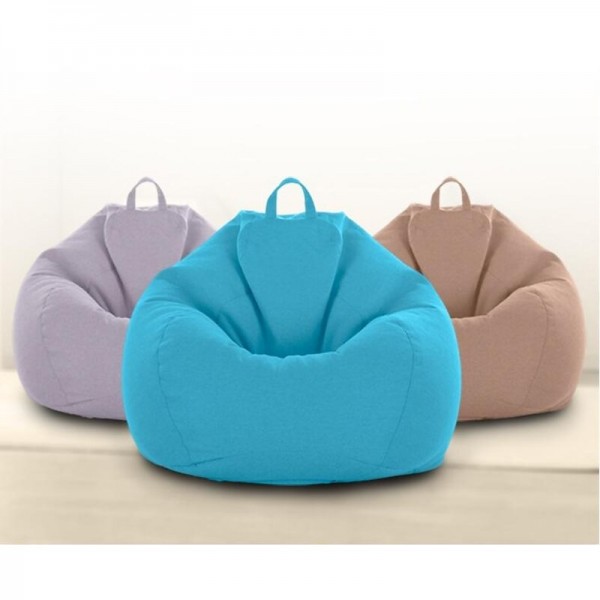 Bean Bag Chair Cover Only Without Filling ,Stuffed Animal Storage&Memory Foam ,Washable Premium Soft Cotton Linen, Sturdy Zipper Beanbag Case, Sack Bean Bag for Adults,Kids,Teens Bean Bag Chair Cover Only Without Filling ,Stuffed Animal Storage&Memory Foam ,Washable Premium Soft Cotton Linen, Sturdy Zipper Beanbag Case, Sack Bean Bag for Adults,Kids,Teens