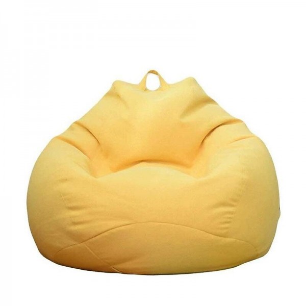 Bean Bag Chair Cover Only Without Filling ,Stuffed Animal Storage&Memory Foam ,Washable Premium Soft Cotton Linen, Sturdy Zipper Beanbag Case, Sack Bean Bag for Adults,Kids,Teens Bean Bag Chair Cover Only Without Filling ,Stuffed Animal Storage&Memory Foam ,Washable Premium Soft Cotton Linen, Sturdy Zipper Beanbag Case, Sack Bean Bag for Adults,Kids,Teens