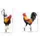 Acrylic 3d Simulation Rooster Courtyard Ground Plug Yard Art Garden Outdoor Decor Acrylic 3d Simulation Rooster Courtyard Ground Plug Yard Art Garden Outdoor Decor