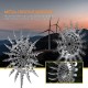 Magical Metal Garden Windmill,Kinetic Wind Spinners,Wind Sculpture for Yard 3D Outdoor Wind Kinetic Sculpture Move with The Wind - Metal Wind Spinners Suitable for Garden Terrace Lawn Yard