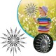 Magical Metal Garden Windmill,Kinetic Wind Spinners,Wind Sculpture for Yard 3D Outdoor Wind Kinetic Sculpture Move with The Wind - Metal Wind Spinners Suitable for Garden Terrace Lawn Yard