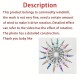Magical Metal Garden Windmill,Kinetic Wind Spinners,Wind Sculpture for Yard 3D Outdoor Wind Kinetic Sculpture Move with The Wind - Metal Wind Spinners Suitable for Garden Terrace Lawn Yard