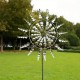 Magical Metal Garden Windmill,Kinetic Wind Spinners,Wind Sculpture for Yard 3D Outdoor Wind Kinetic Sculpture Move with The Wind - Metal Wind Spinners Suitable for Garden Terrace Lawn Yard