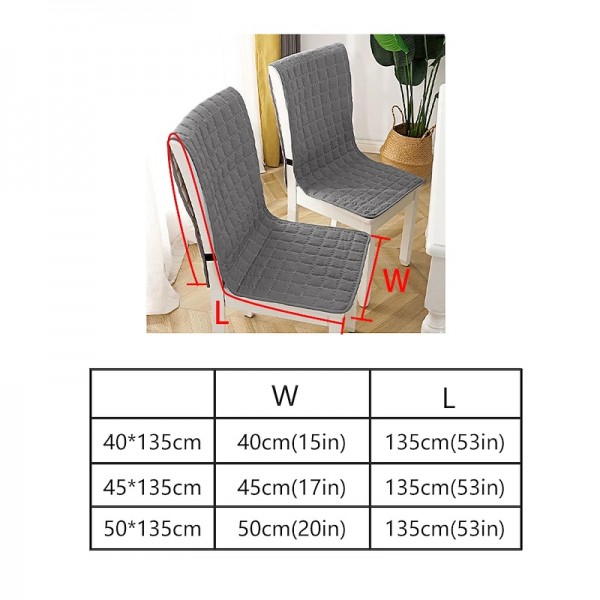 Dining Chair Cover Chair Seat Cushion Pad Slipcover Non-Slip with Ties Thick Durable and Washable Pads for Dining Room, Office, Kitchen Dining Chair Cover Chair Seat Cushion Pad Slipcover Non-Slip with Ties Thick Durable and Washable Pads for Dining Room, Office, Kitchen