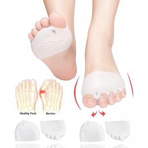 Metatarsal Pads, Gel Toe Separators, Bunion Corrector Cushion, Toe Spacers, Ball of Foot Cushions, Soft&amp;Breathable, Idea for Mortons Neuroma, Blisters, Diabetic Feet, Hammer Toe, Rapid Pain Relief
