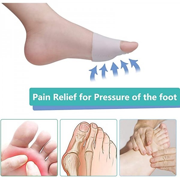 Metatarsal Pads, Gel Toe Separators, Bunion Corrector Cushion, Toe Spacers, Ball of Foot Cushions, Soft&Breathable, Idea for Mortons Neuroma, Blisters, Diabetic Feet, Hammer Toe, Rapid Pain Relief Metatarsal Pads, Gel Toe Separators, Bunion Corrector Cushion, Toe Spacers, Ball of Foot Cushions, Soft&Breathable, Idea for Mortons Neuroma, Blisters, Diabetic Feet, Hammer Toe, Rapid Pain Relief