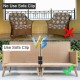 8pcs Extra Strong Connectors Garden Furniture Clips Polyrattan Furniture Clips for Lounge Set Clips Clips for Garden Furniture Set Module Outdoor Couch Patio Furniture