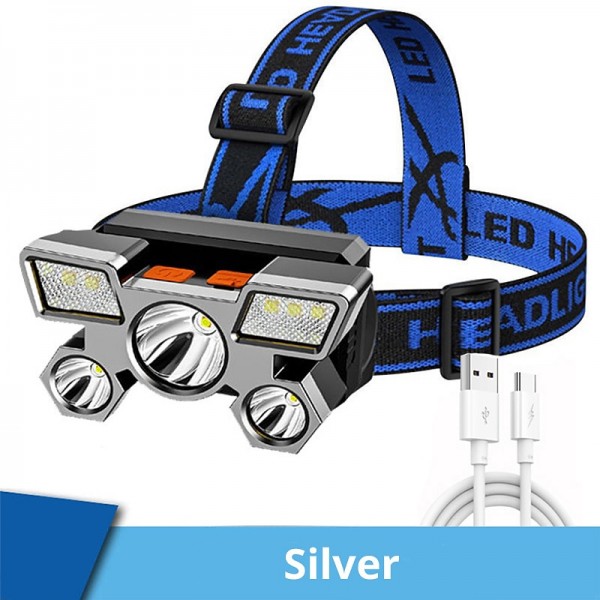 LED Headlights USB Rechargeable Waterproof LED Headlamp For Outdoor Camping Adventure LED Headlights USB Rechargeable Waterproof LED Headlamp For Outdoor Camping Adventure