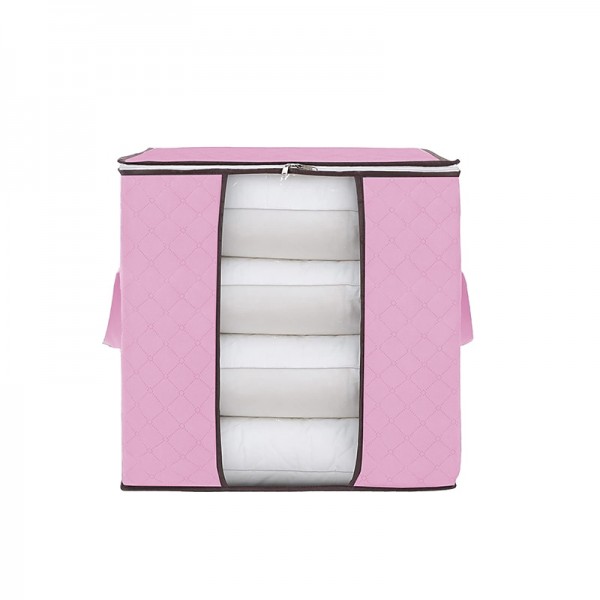 1pc Large Storage Bag Organizer Clothes Storage With Reinforced Handle, Storage Containers For Bedding, Comforters, Clothing, Closet, Clear Window, Sturdy Zippers 1pc Large Storage Bag Organizer Clothes Storage With Reinforced Handle, Storage Containers For Bedding, Comforters, Clothing, Closet, Clear Window, Sturdy Zippers