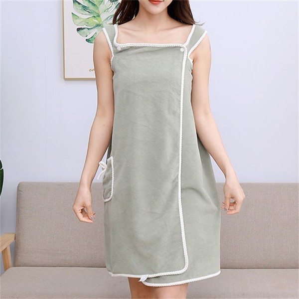 Plus Size 80-180 Catties  Wearable Bath Towel Sling Bathrobe Bath Skirt Thickened  Pure Cotton Absorbent Plus Size 80-180 Catties  Wearable Bath Towel Sling Bathrobe Bath Skirt Thickened  Pure Cotton Absorbent