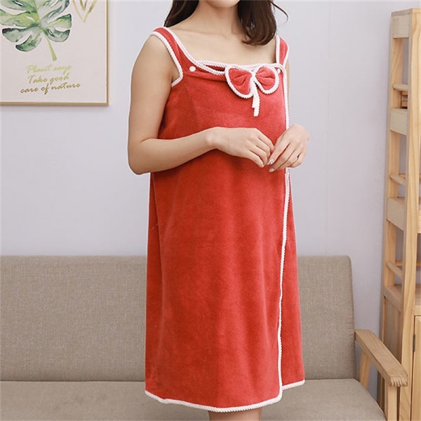 Plus Size 80-180 Catties  Wearable Bath Towel Sling Bathrobe Bath Skirt Thickened  Pure Cotton Absorbent Plus Size 80-180 Catties  Wearable Bath Towel Sling Bathrobe Bath Skirt Thickened  Pure Cotton Absorbent