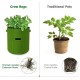 Plant Grow Bags Home Garden Potato Pot Greenhouse Vegetable Growing Bags Moisturizing Jardin Vertical Garden Bag Tools Plant Grow Bags Home Garden Potato Pot Greenhouse Vegetable Growing Bags Moisturizing Jardin Vertical Garden Bag Tools