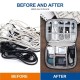 Electronics Organizer, Travel Universal Cable Organizer Bag, Waterproof Electronics Accessories Storage Cases,Charger, Phone, USB, SD Card, Hard Drives, Power Bank, Cords 9.45*7.09*3.94Inch Electronics Organizer, Travel Universal Cable Organizer Bag, Waterproof Electronics Accessories Storage Cases,Charger, Phone, USB, SD Card, Hard Drives, Power Bank, Cords 9.45*7.09*3.94Inch