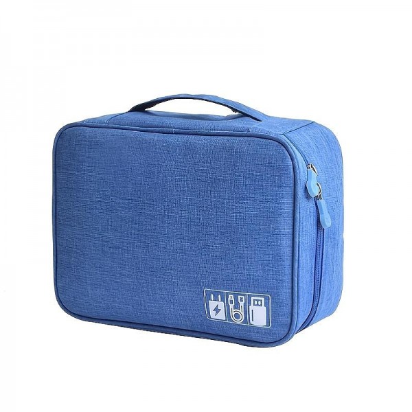 Electronics Organizer, Travel Universal Cable Organizer Bag, Waterproof Electronics Accessories Storage Cases,Charger, Phone, USB, SD Card, Hard Drives, Power Bank, Cords 9.45*7.09*3.94Inch Electronics Organizer, Travel Universal Cable Organizer Bag, Waterproof Electronics Accessories Storage Cases,Charger, Phone, USB, SD Card, Hard Drives, Power Bank, Cords 9.45*7.09*3.94Inch