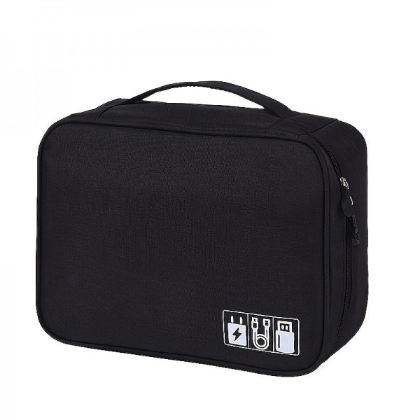 Electronics Organizer, Travel Universal Cable Organizer Bag, Waterproof Electronics Accessories Storage Cases,Charger, Phone, USB, SD Card, Hard Drives, Power Bank, Cords 9.45*7.09*3.94Inch Electronics Organizer, Travel Universal Cable Organizer Bag, Waterproof Electronics Accessories Storage Cases,Charger, Phone, USB, SD Card, Hard Drives, Power Bank, Cords 9.45*7.09*3.94Inch