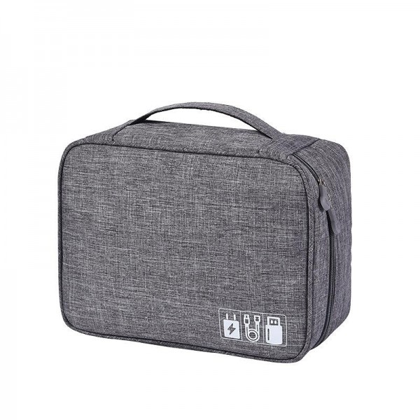 Electronics Organizer, Travel Universal Cable Organizer Bag, Waterproof Electronics Accessories Storage Cases,Charger, Phone, USB, SD Card, Hard Drives, Power Bank, Cords 9.45*7.09*3.94Inch Electronics Organizer, Travel Universal Cable Organizer Bag, Waterproof Electronics Accessories Storage Cases,Charger, Phone, USB, SD Card, Hard Drives, Power Bank, Cords 9.45*7.09*3.94Inch