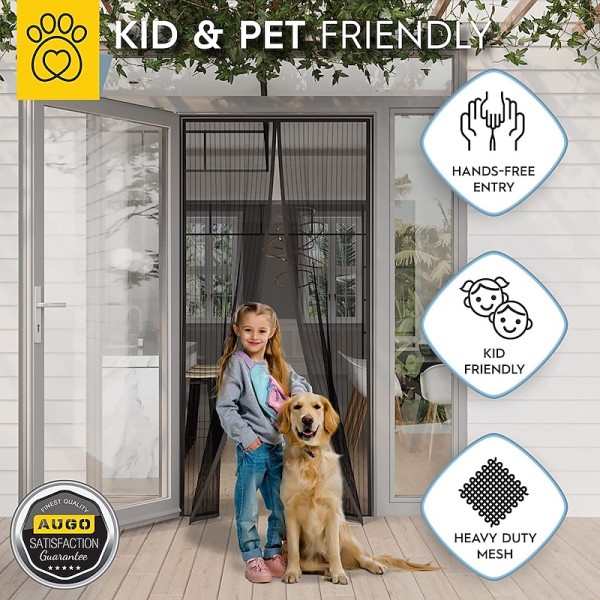 Magnetic Screen Door Portable, Fly Or Bug Screen Magnetic, Doorway Mosquito Net For Sliding Door,Garage,Patio,Kitchen,Living,Window Room,Bedroom,Bar,Pet and Kid Easy Entry Magnetic Screen Door Portable, Fly Or Bug Screen Magnetic, Doorway Mosquito Net For Sliding Door,Garage,Patio,Kitchen,Living,Window Room,Bedroom,Bar,Pet and Kid Easy Entry