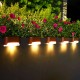 4pcs Solar Fence Lights Outdoor Waterproof Garden Light Courtyard Fence Steps Balcony Walkway Holiday Decoration Lighting Solar Night Lamp 4pcs Solar Fence Lights Outdoor Waterproof Garden Light Courtyard Fence Steps Balcony Walkway Holiday Decoration Lighting Solar Night Lamp