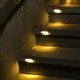 4pcs Solar Fence Lights Outdoor Waterproof Garden Light Courtyard Fence Steps Balcony Walkway Holiday Decoration Lighting Solar Night Lamp 4pcs Solar Fence Lights Outdoor Waterproof Garden Light Courtyard Fence Steps Balcony Walkway Holiday Decoration Lighting Solar Night Lamp