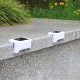 4pcs Solar Fence Lights Outdoor Waterproof Garden Light Courtyard Fence Steps Balcony Walkway Holiday Decoration Lighting Solar Night Lamp 4pcs Solar Fence Lights Outdoor Waterproof Garden Light Courtyard Fence Steps Balcony Walkway Holiday Decoration Lighting Solar Night Lamp