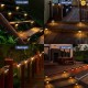 4pcs Solar Fence Lights Outdoor Waterproof Garden Light Courtyard Fence Steps Balcony Walkway Holiday Decoration Lighting Solar Night Lamp 4pcs Solar Fence Lights Outdoor Waterproof Garden Light Courtyard Fence Steps Balcony Walkway Holiday Decoration Lighting Solar Night Lamp