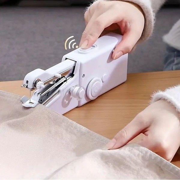 Handheld Sewing Machine Mini Sewing Machines,Portable Sewing Machine Quick Handheld Stitch Tool For Fabric, Cloth, Clothing (battery Not Included) Handheld Sewing Machine Mini Sewing Machines,Portable Sewing Machine Quick Handheld Stitch Tool For Fabric, Cloth, Clothing (battery Not Included)