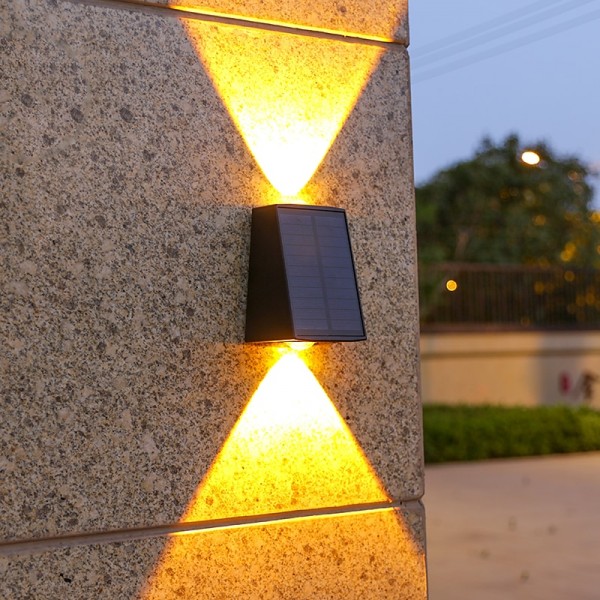 High Brightness Solar Outdoor Wall Light Waterproof Garden Decor Lights Backyard Courtyard Home Decor Solar LED Wall Lamps High Brightness Solar Outdoor Wall Light Waterproof Garden Decor Lights Backyard Courtyard Home Decor Solar LED Wall Lamps