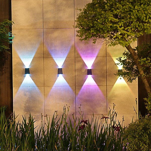 High Brightness Solar Outdoor Wall Light Waterproof Garden Decor Lights Backyard Courtyard Home Decor Solar LED Wall Lamps High Brightness Solar Outdoor Wall Light Waterproof Garden Decor Lights Backyard Courtyard Home Decor Solar LED Wall Lamps
