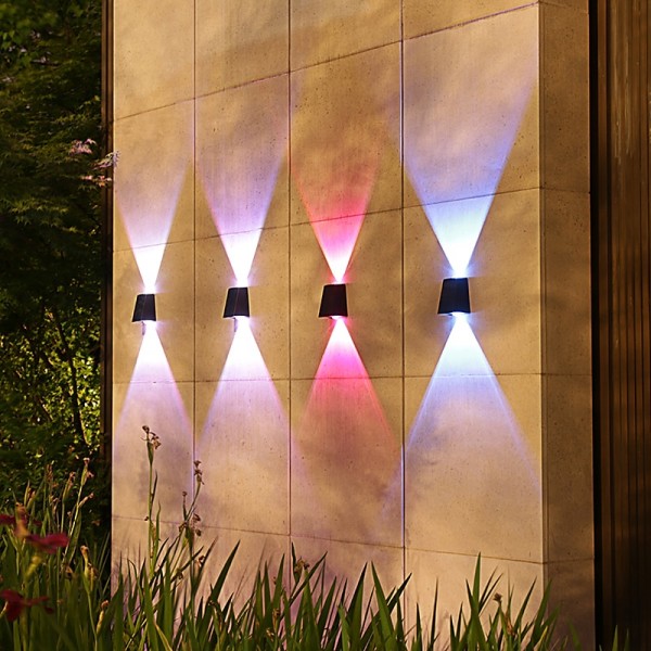 High Brightness Solar Outdoor Wall Light Waterproof Garden Decor Lights Backyard Courtyard Home Decor Solar LED Wall Lamps High Brightness Solar Outdoor Wall Light Waterproof Garden Decor Lights Backyard Courtyard Home Decor Solar LED Wall Lamps