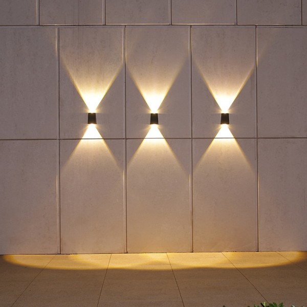 High Brightness Solar Outdoor Wall Light Waterproof Garden Decor Lights Backyard Courtyard Home Decor Solar LED Wall Lamps High Brightness Solar Outdoor Wall Light Waterproof Garden Decor Lights Backyard Courtyard Home Decor Solar LED Wall Lamps