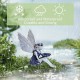 Fairy Statue,Fairy Angel Crafts, Resin Garden Sculpture Butterfly Wings Flower Elf Outdoor Decoration, For Home Decor Patio Lawn