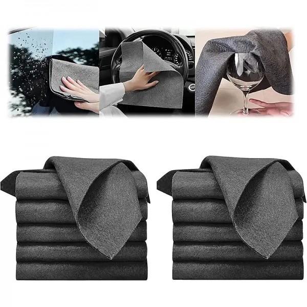 1pc Magic Cloth Glass Cloth No Trace No Watermark Cleaning Cloth Cleaning Tool Microfiber Rag Quickly Clean Towels Scouring Pad 1pc Magic Cloth Glass Cloth No Trace No Watermark Cleaning Cloth Cleaning Tool Microfiber Rag Quickly Clean Towels Scouring Pad