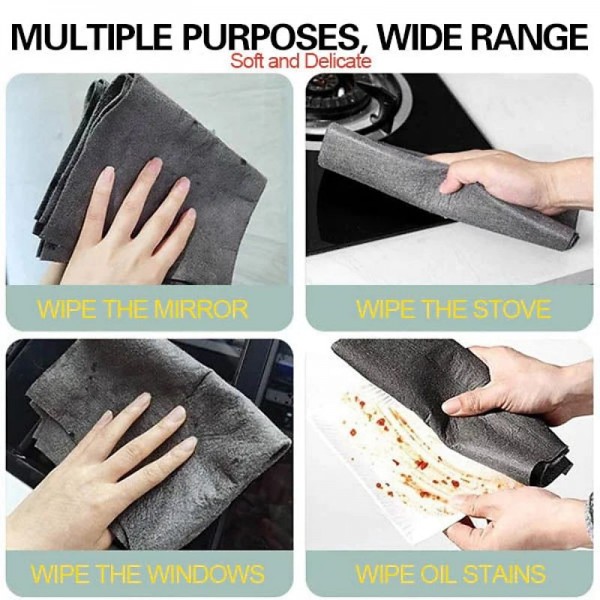 1pc Magic Cloth Glass Cloth No Trace No Watermark Cleaning Cloth Cleaning Tool Microfiber Rag Quickly Clean Towels Scouring Pad 1pc Magic Cloth Glass Cloth No Trace No Watermark Cleaning Cloth Cleaning Tool Microfiber Rag Quickly Clean Towels Scouring Pad